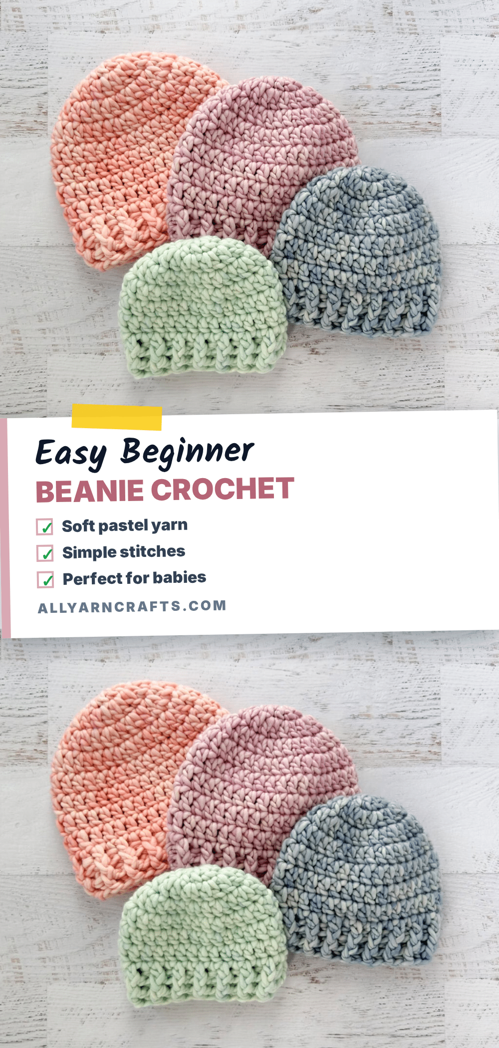 beginner beanie crochet pattern crochet pattern