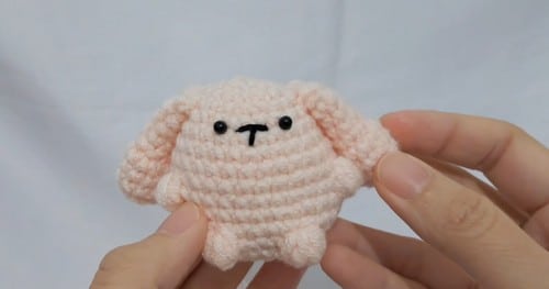 beginner bunny and bear amigurumi crochet project crochet project detail 1