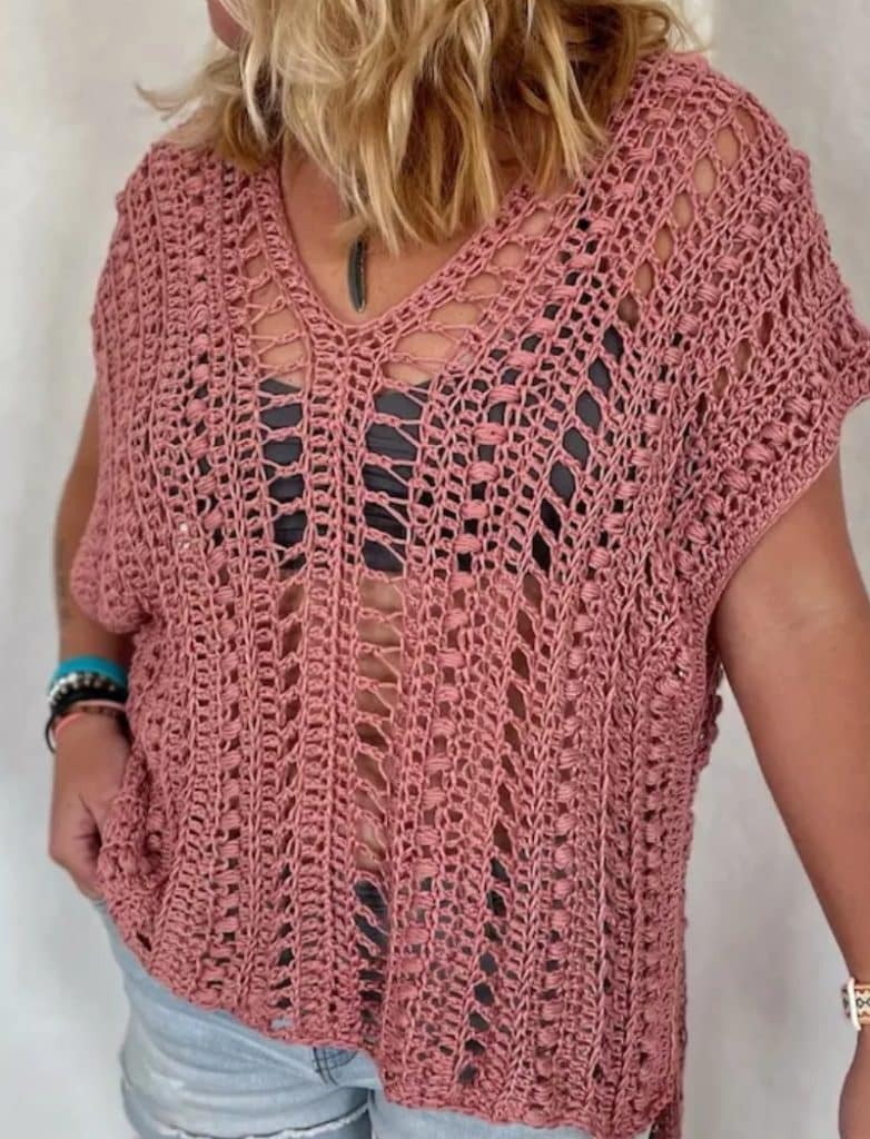 boho crochet top crochet project crochet project detail 12