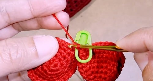 BT21 Tata Keychain crochet project crochet project detail 3