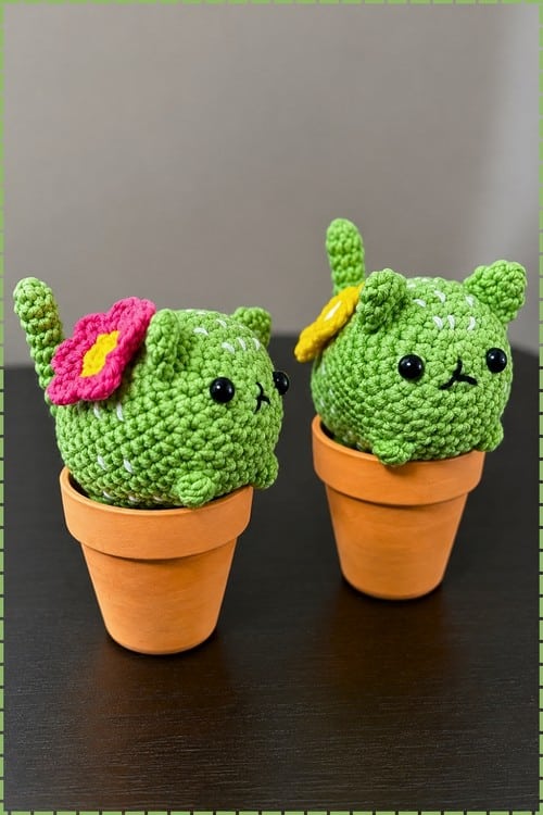 cactus cat pattern crochet project crochet project detail 1