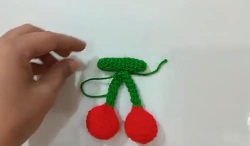 cherry amigurumi crochet project crochet project detail 2