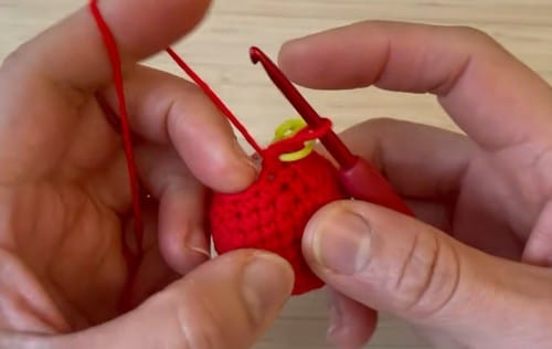 cherry keychain crochet project crochet project detail 2