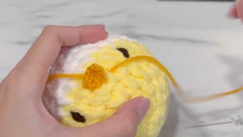 cockatiel amigurumi crochet project crochet project detail 3