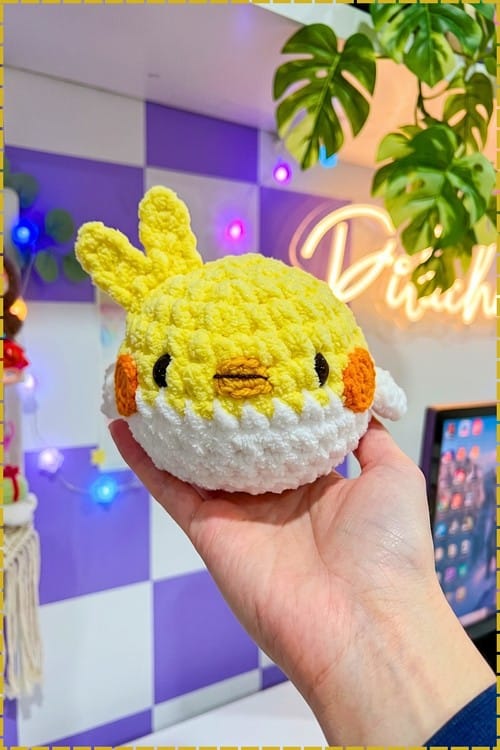 cockatiel amigurumi - featured image