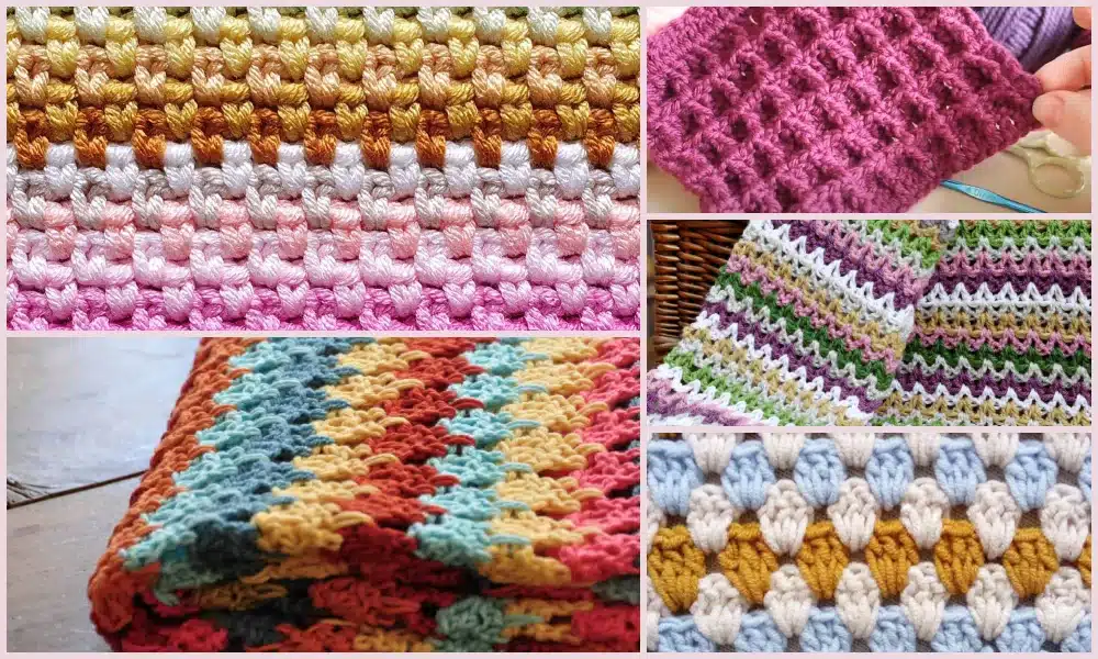 cozy crochet stitches - featured image