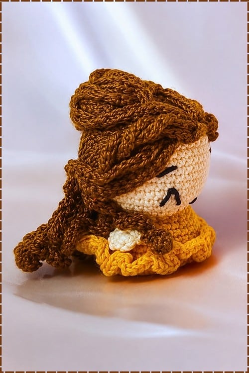 crochet amigurumi belle pattern crochet project crochet project detail 2