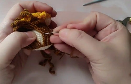 crochet amigurumi belle pattern crochet project crochet project detail 4