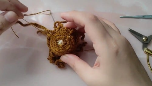 crochet amigurumi belle pattern crochet project crochet project detail 5