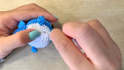 crochet amigurumi whale crochet project crochet project detail 5