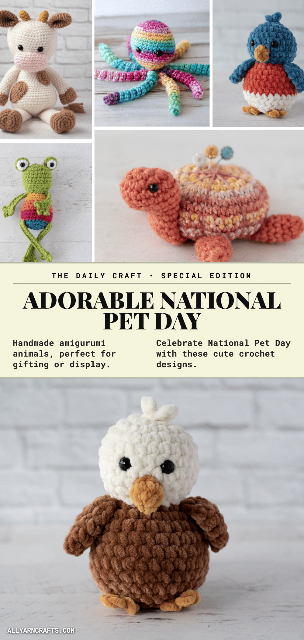 crochet animals crochet pattern