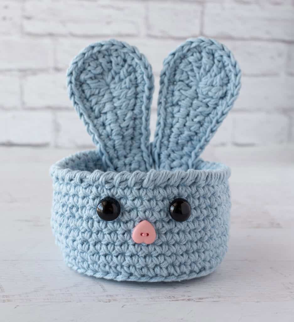crochet bunny basket pattern crochet project crochet project detail 7