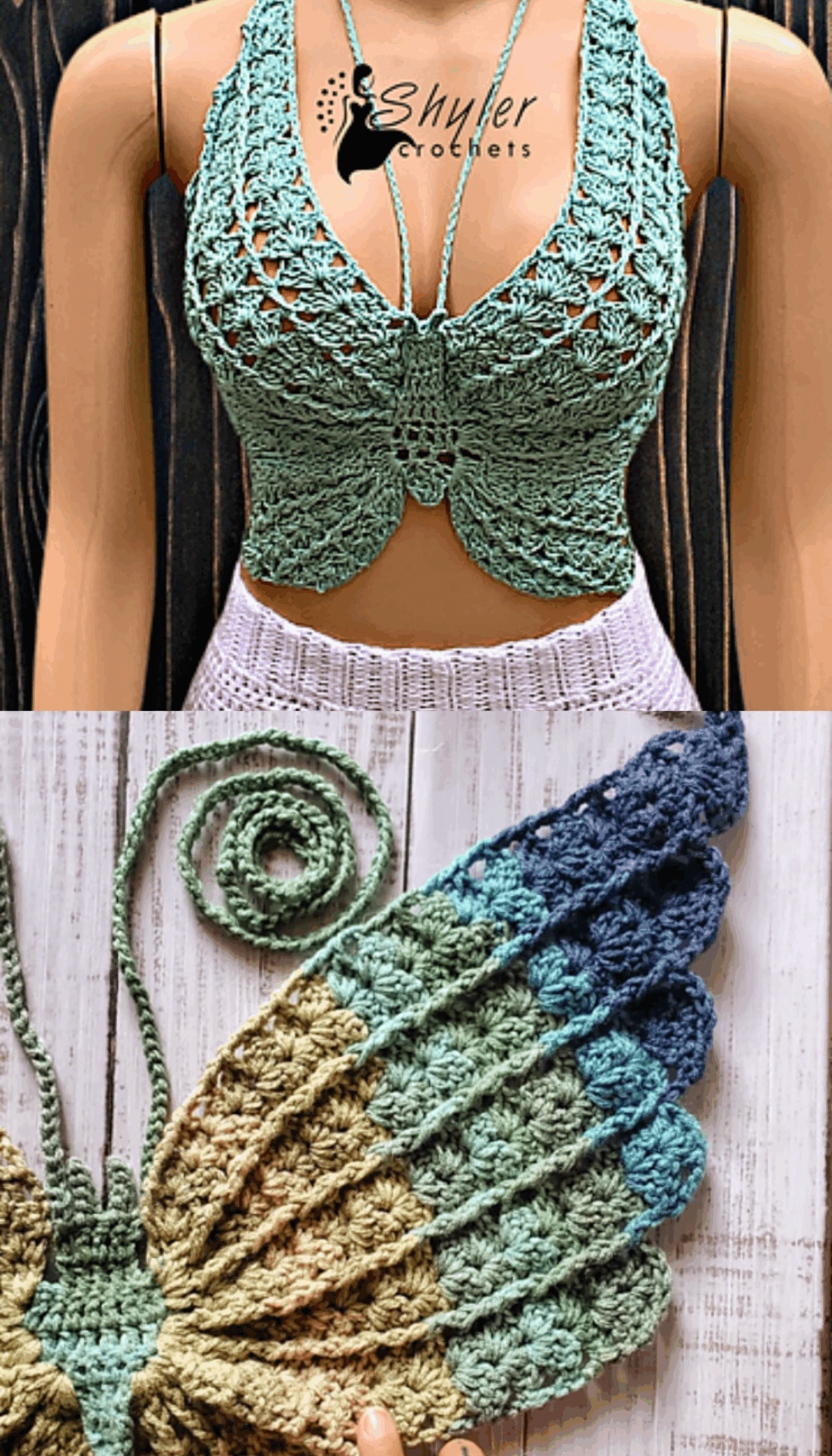 crochet butterfly top crochet project crochet project detail 6