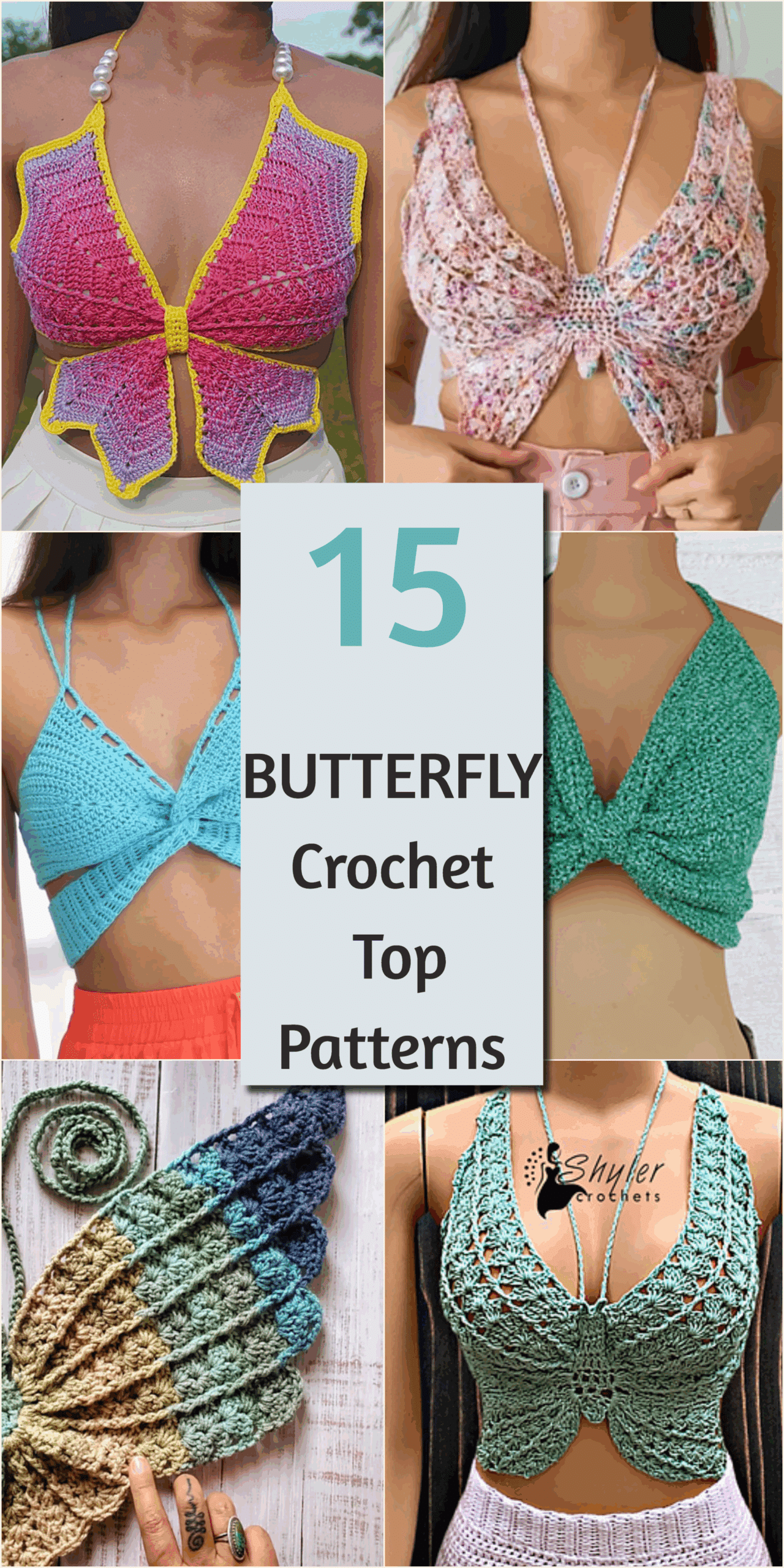 crochet butterfly top crochet project crochet project detail 7