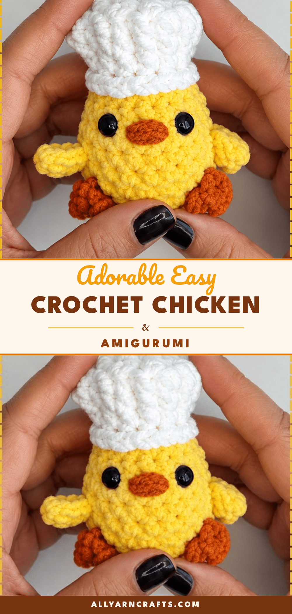 crochet chicken amigurumi crochet pattern