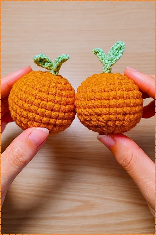 crochet citrus amigurumi crochet project crochet project detail 1