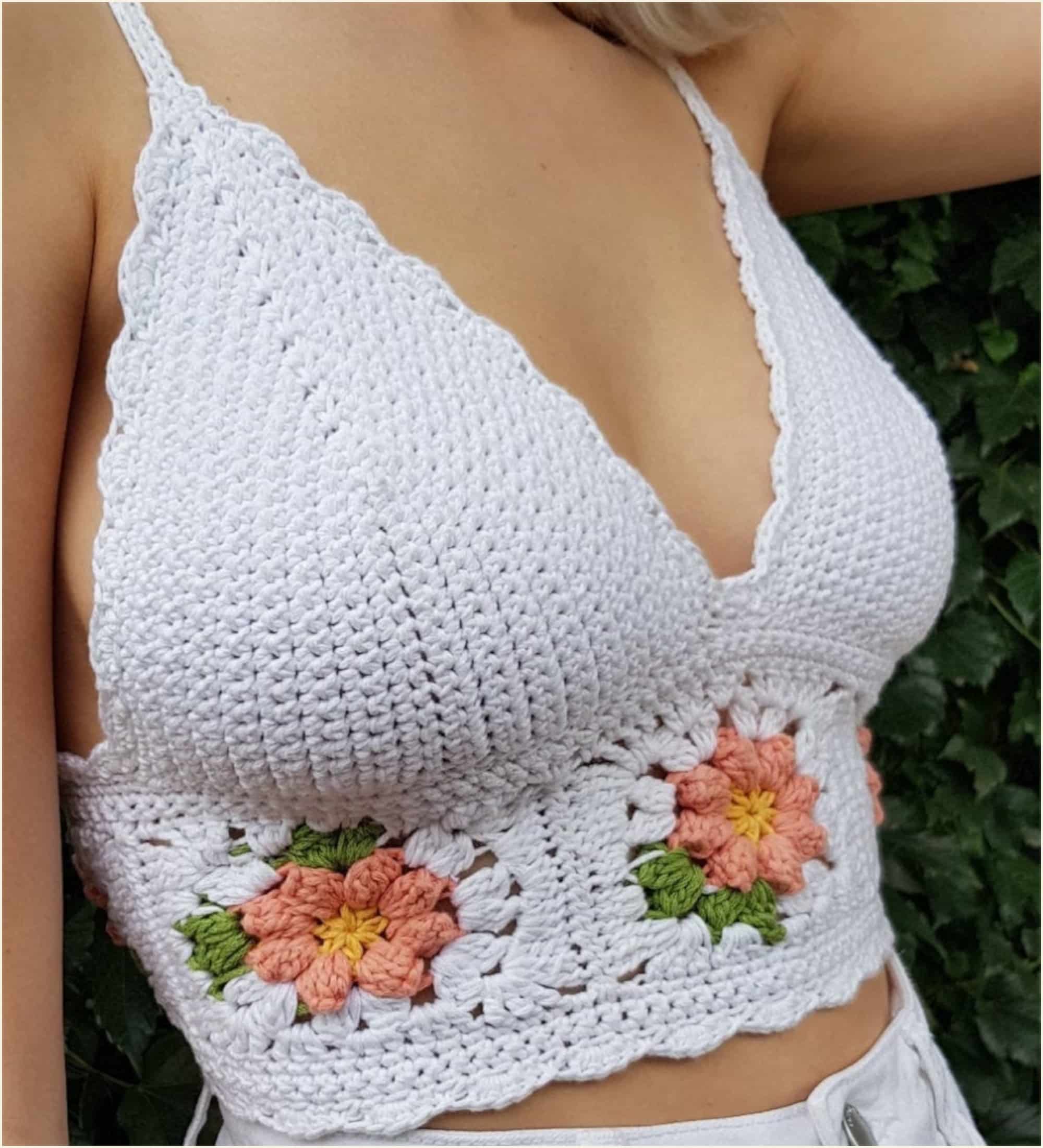 crochet crop top crochet project crochet project detail 2