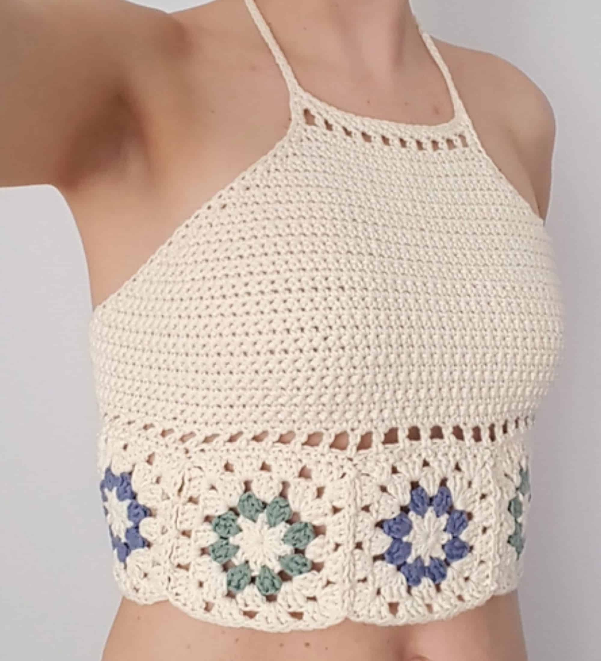 crochet crop top crochet project crochet project detail 3