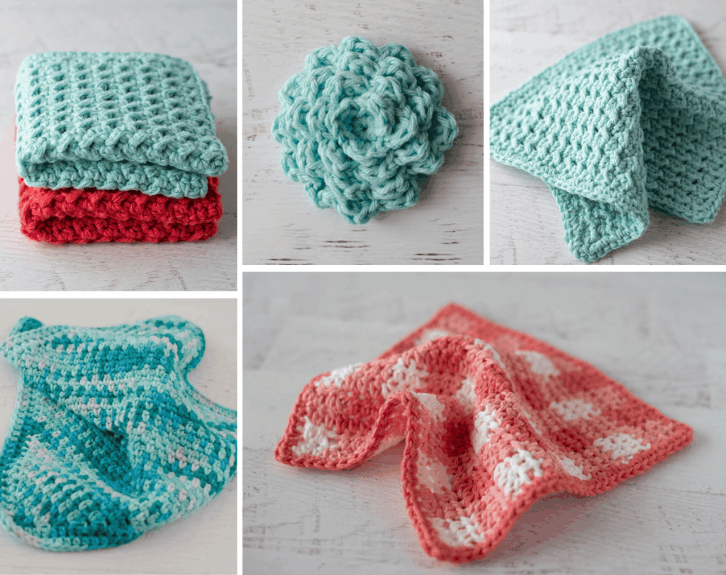 crochet dishcloths - featured image