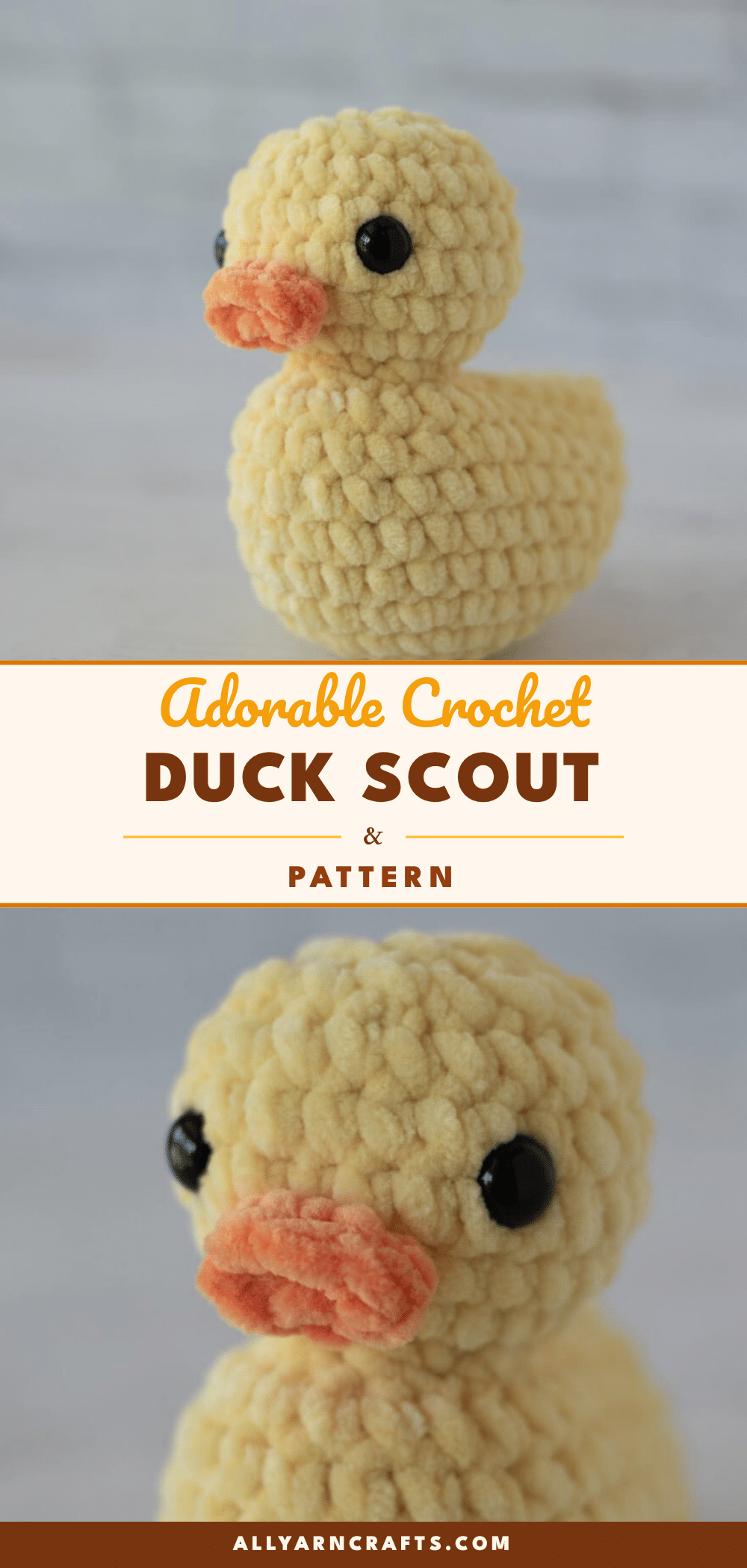 crochet duck pattern crochet pattern