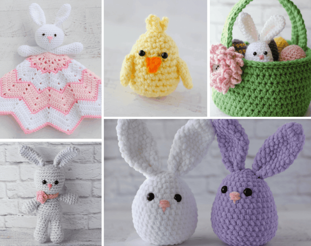 crochet easter patterns - featured image