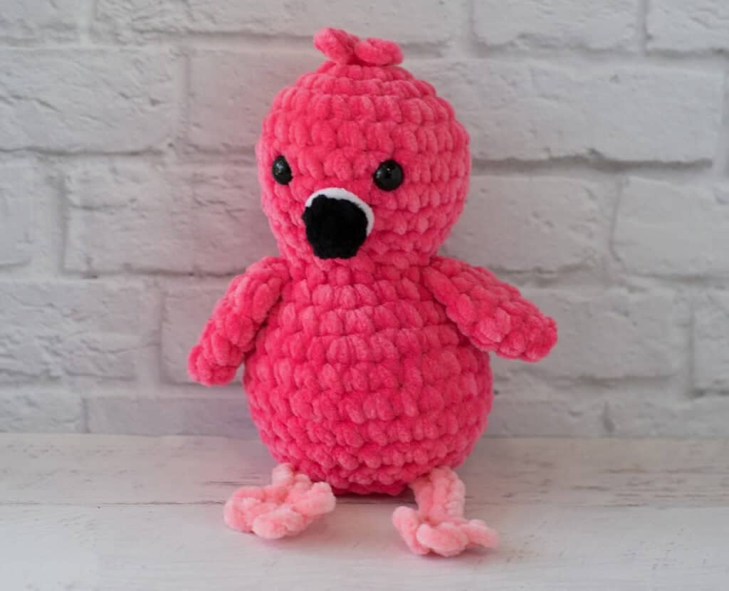 crochet flamingo pattern crochet project crochet project detail 2