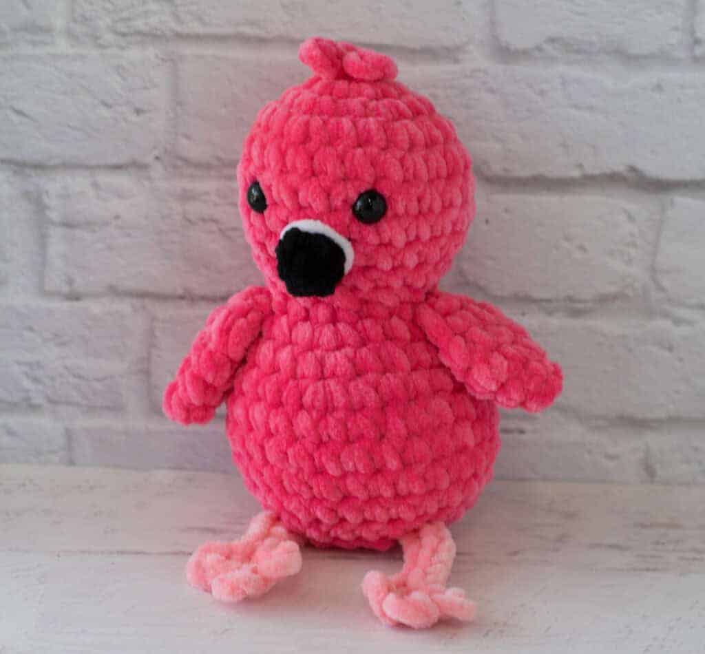 crochet flamingo pattern crochet project crochet project detail 3