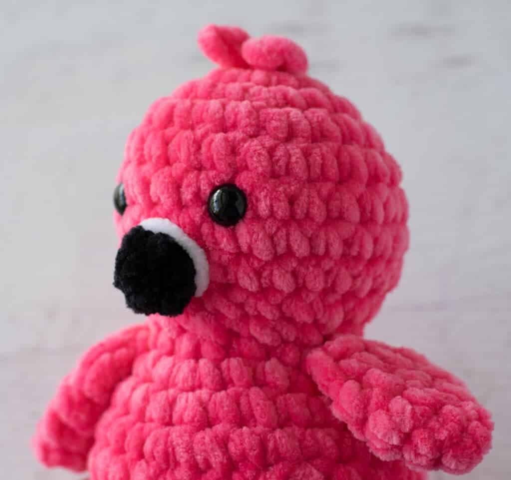 crochet flamingo pattern crochet project crochet project detail 4