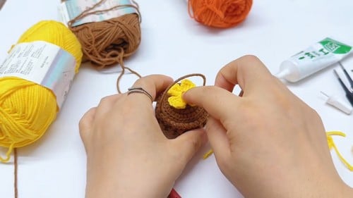 crochet flower basket crochet project crochet project detail 4