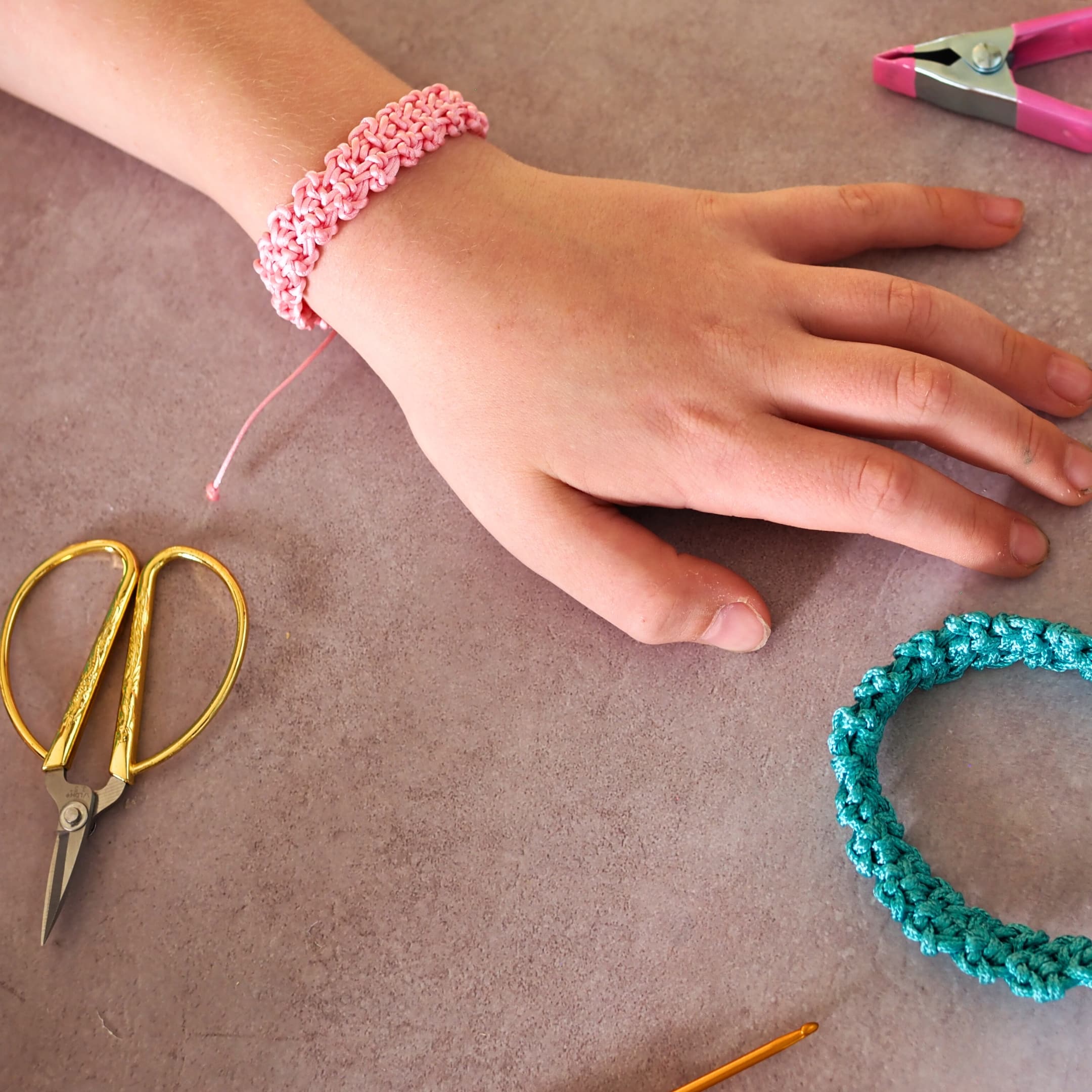 crochet friendship bracelet crochet project crochet project detail 6