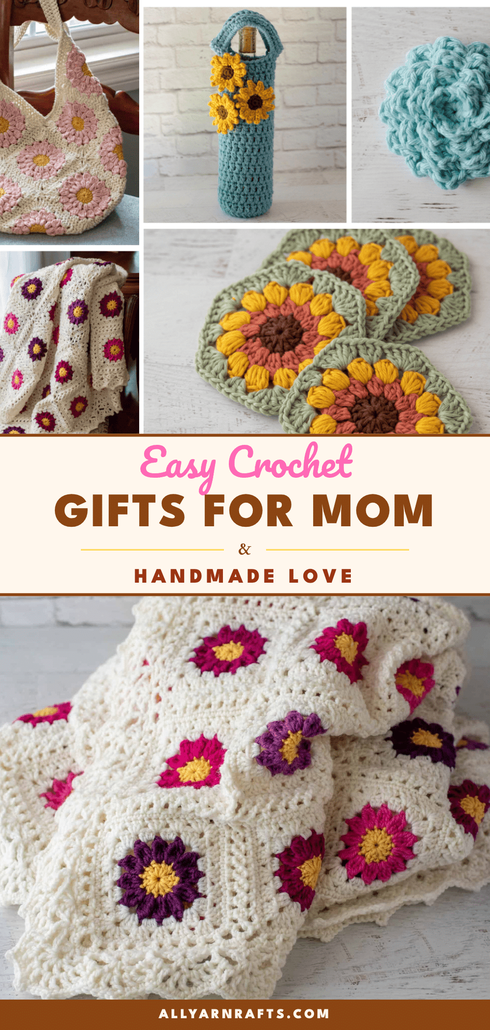 crochet gifts for mom crochet pattern