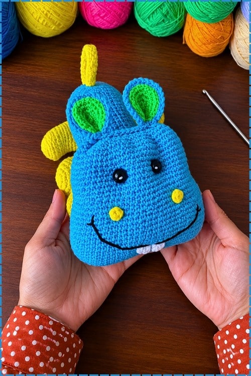 crochet hippo amigurumi crochet project crochet project detail 1