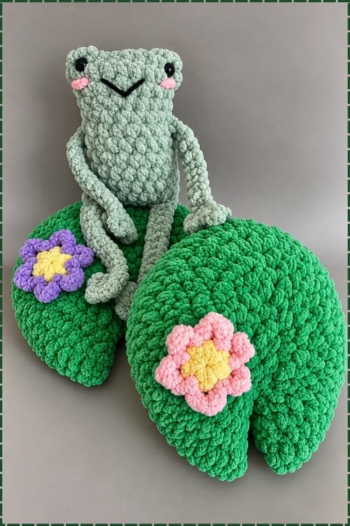 crochet lily pad crochet project crochet project detail 1
