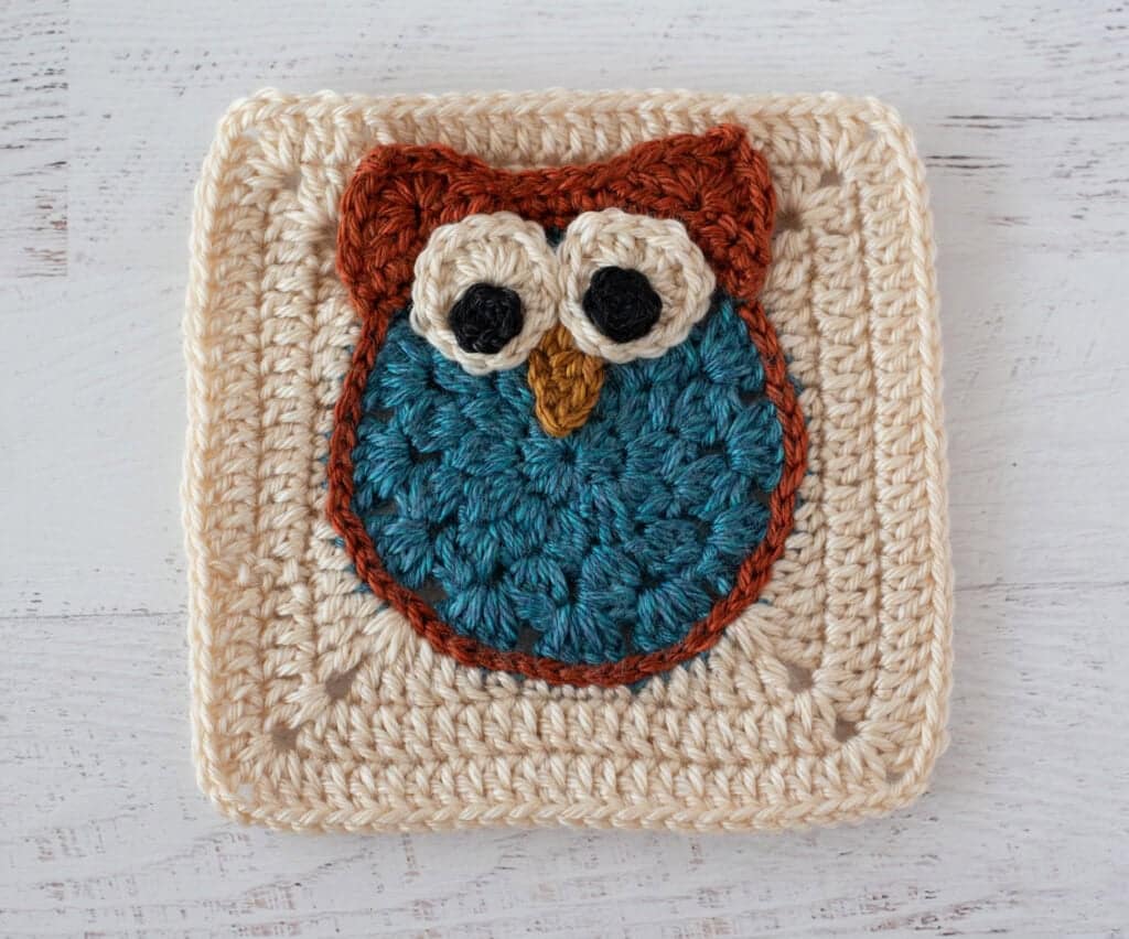 crochet owl blanket crochet project crochet project detail 15