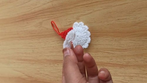 crochet santa ornament crochet project crochet project detail 2