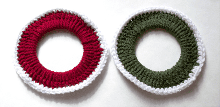 crochet santa wallhanging crochet project crochet project detail 9