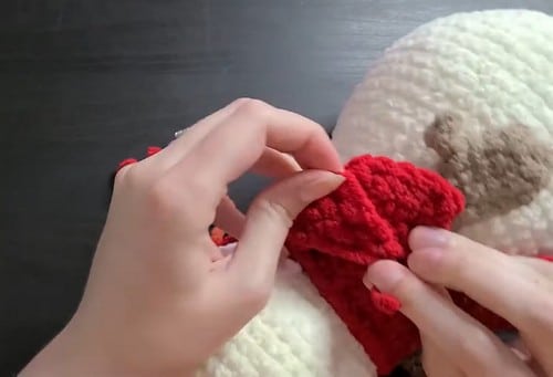 crochet snowman crochet project crochet project detail 2