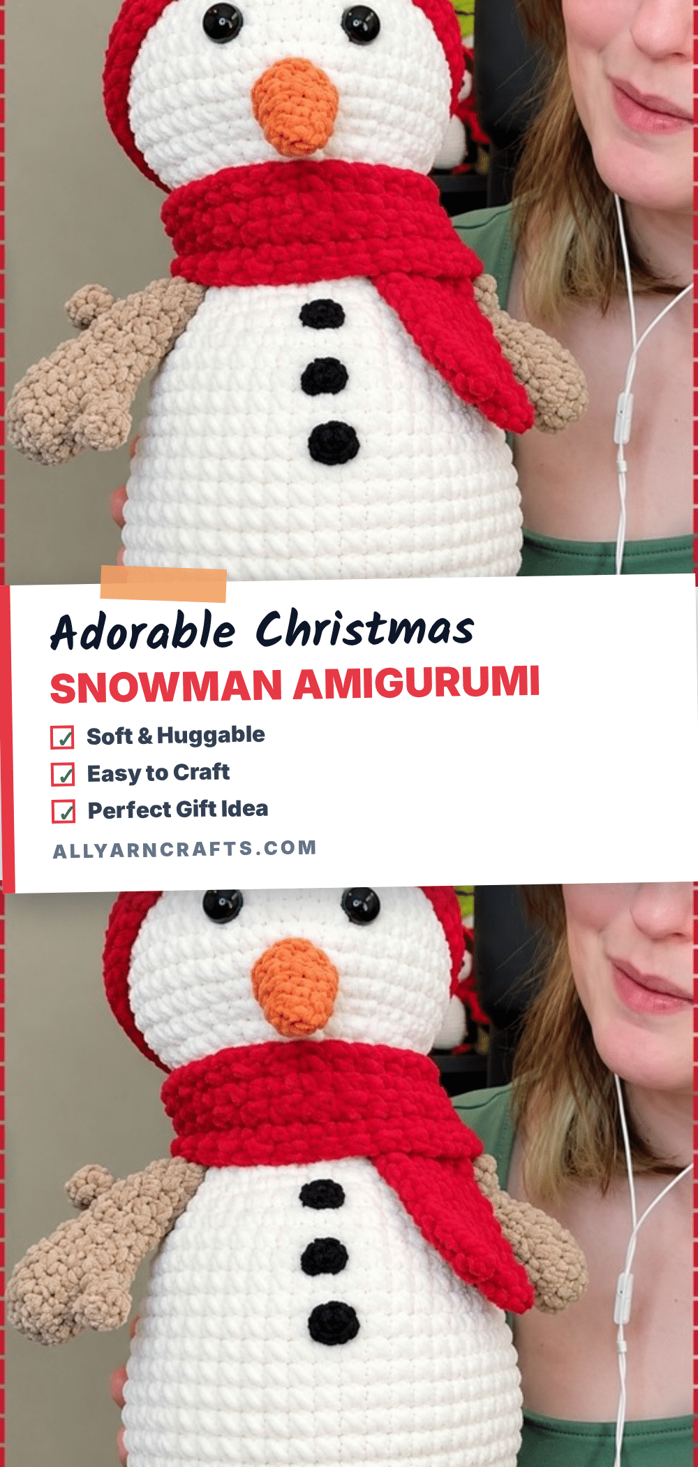 crochet snowman crochet pattern