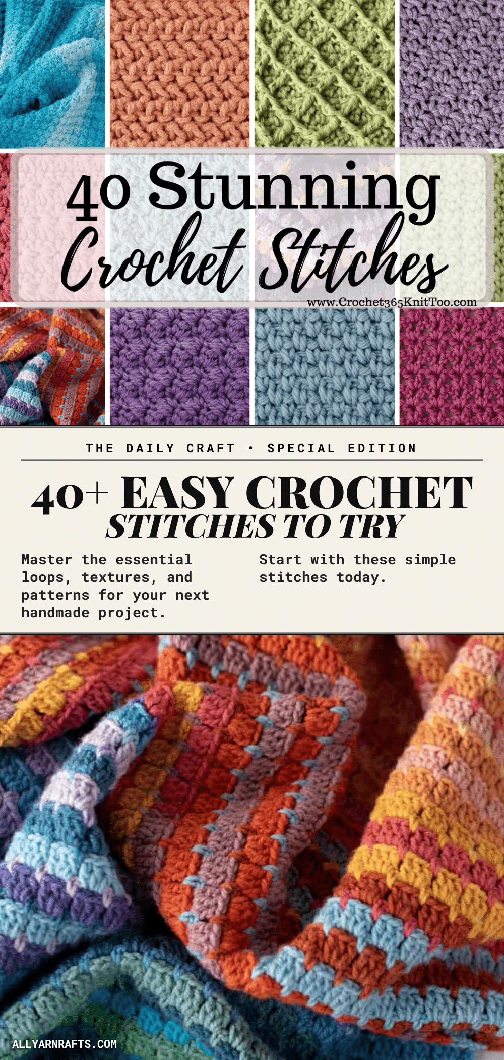crochet stitches crochet pattern