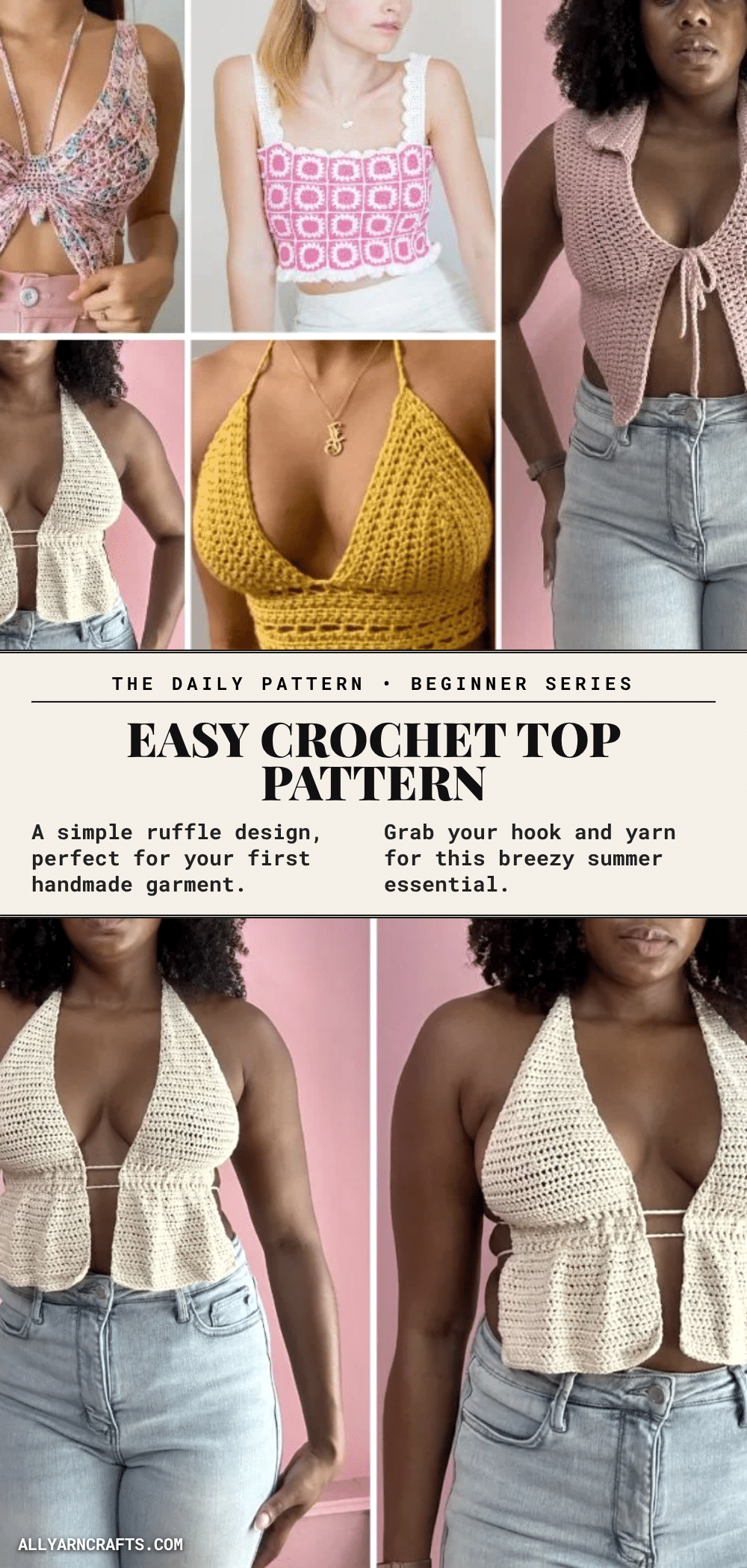 crochet top pattern crochet pattern