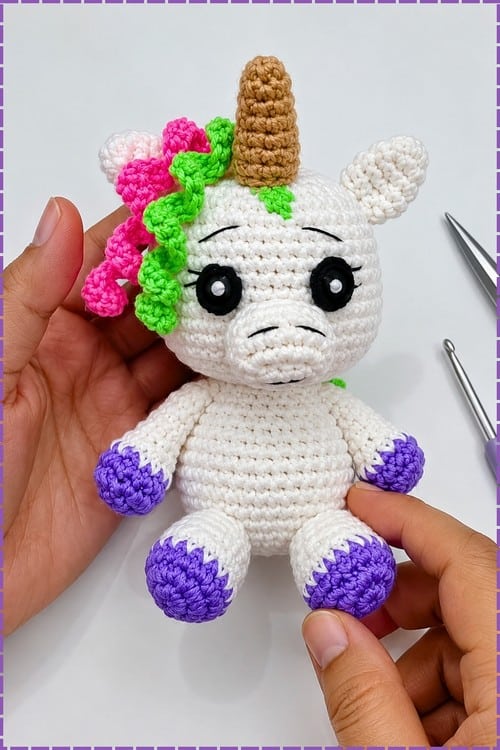 crochet unicorn doll crochet project crochet project detail 1