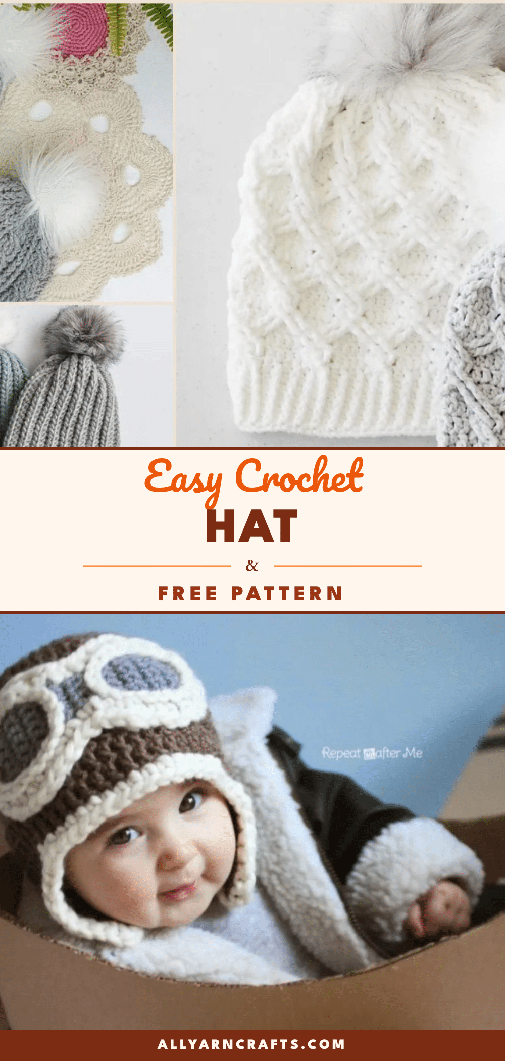 easy crochet hat free pattern crochet pattern