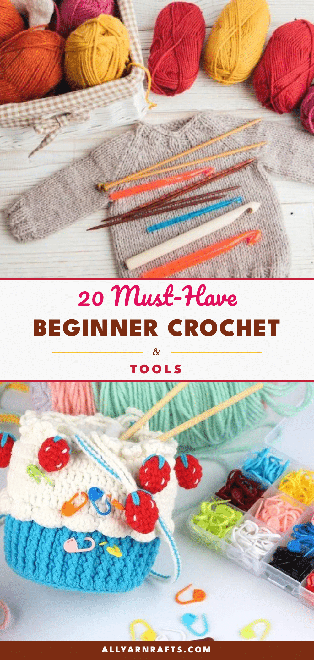essential crochet tools crochet pattern