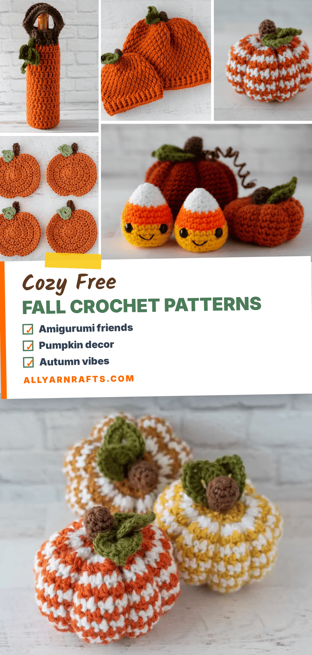 fall crochet patterns crochet pattern
