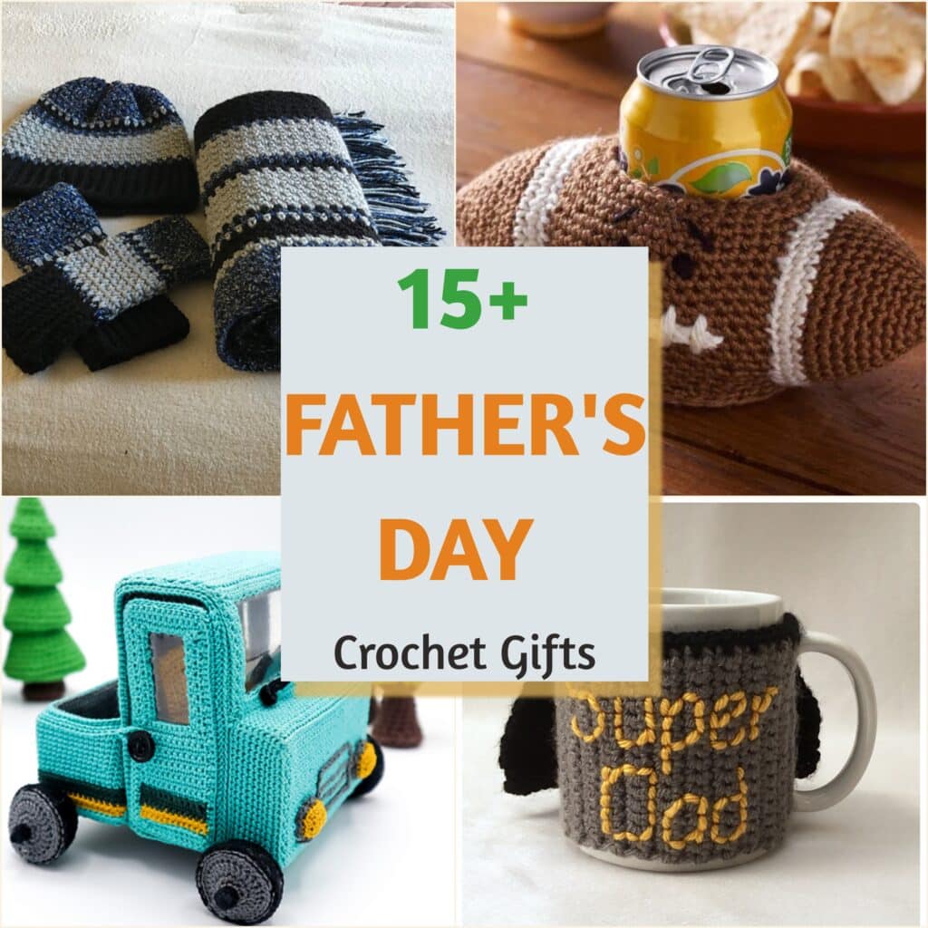 fathers day crochet gifts - featured image