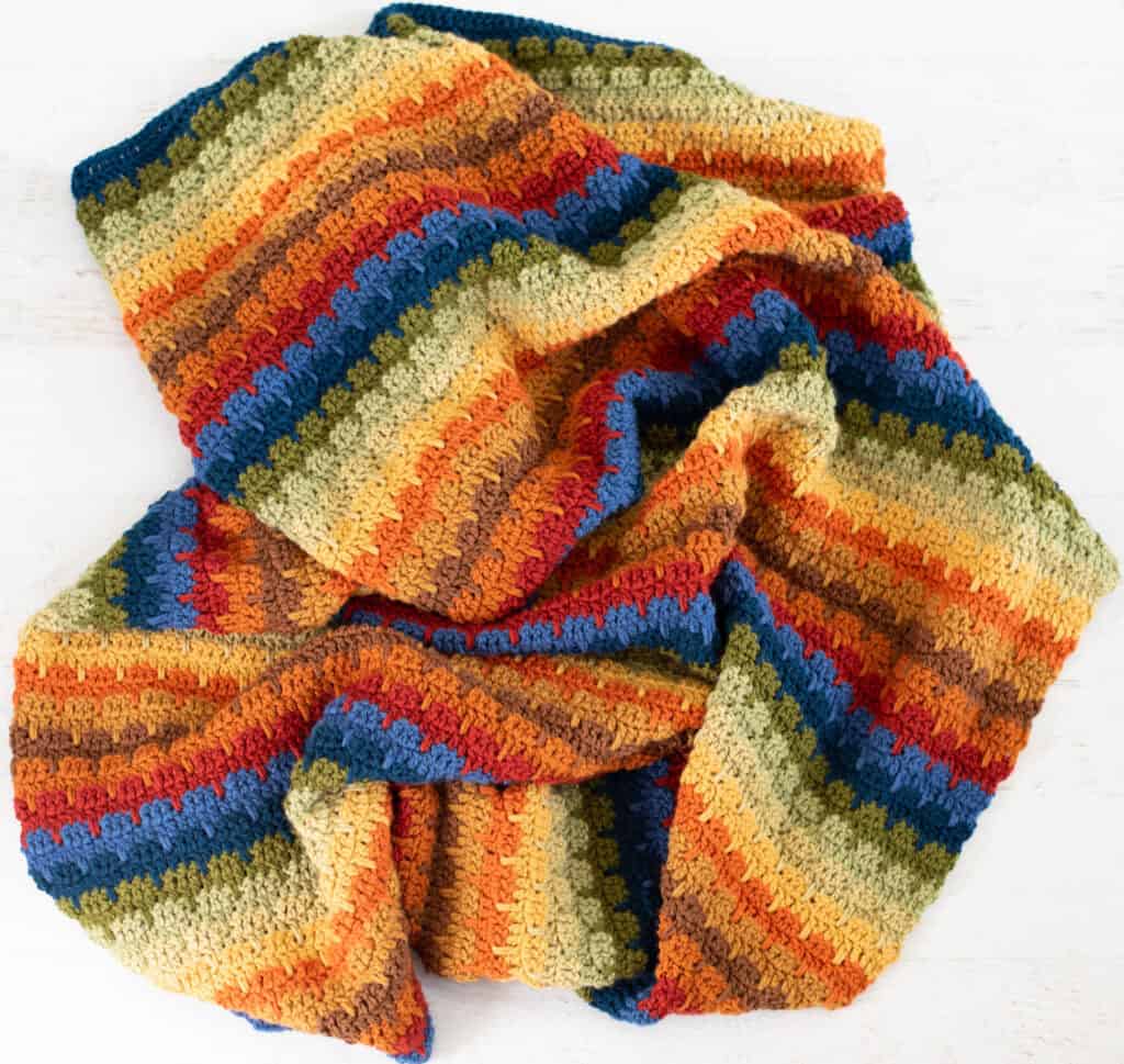 Firesong Throw crochet project crochet project detail 1