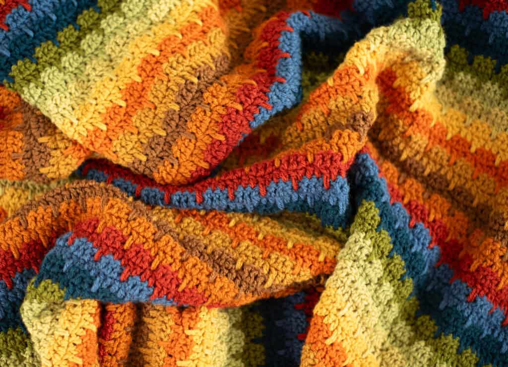 Firesong Throw crochet project crochet project detail 5