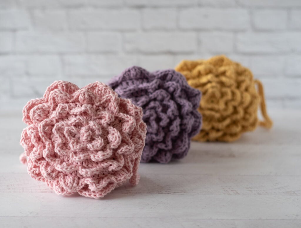 foldable flower crochet market bag crochet project crochet project detail 1