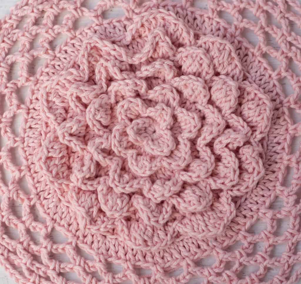 foldable flower crochet market bag crochet project crochet project detail 11