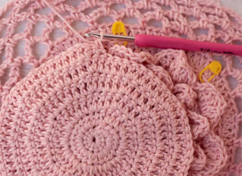 foldable flower crochet market bag crochet project crochet project detail 17